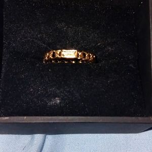 Simple gold ring size 8